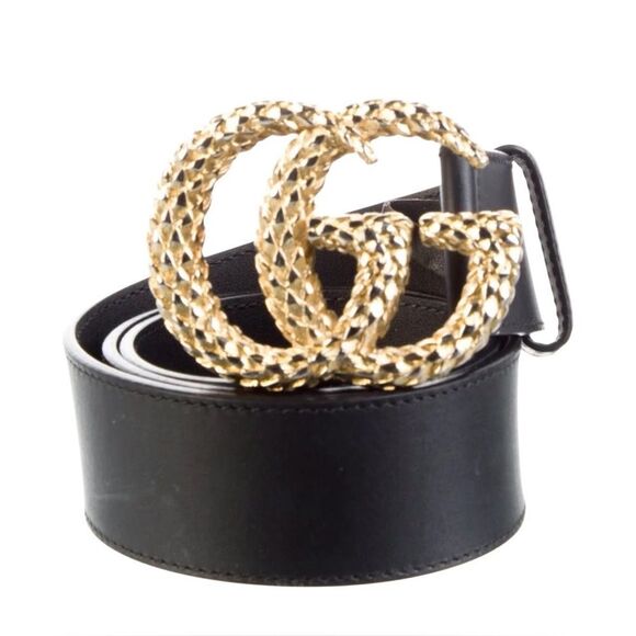 Authentic Gucci Black Leather Belt(Size 75) main image 9